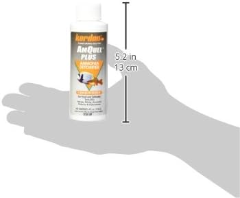 KORDON #33444 AmQuel Plus for Aquarium, 4-Ounce (Pack of 2)