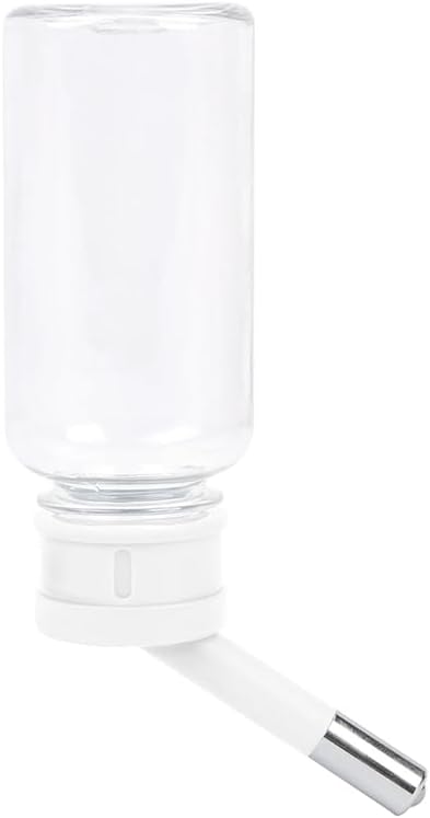 Niteangel Water Bottle with Stand for Syrian Dwarf Hamsters Gerbils Mice Rats Degus Small pet Rodents (Replacement Water Bottle)