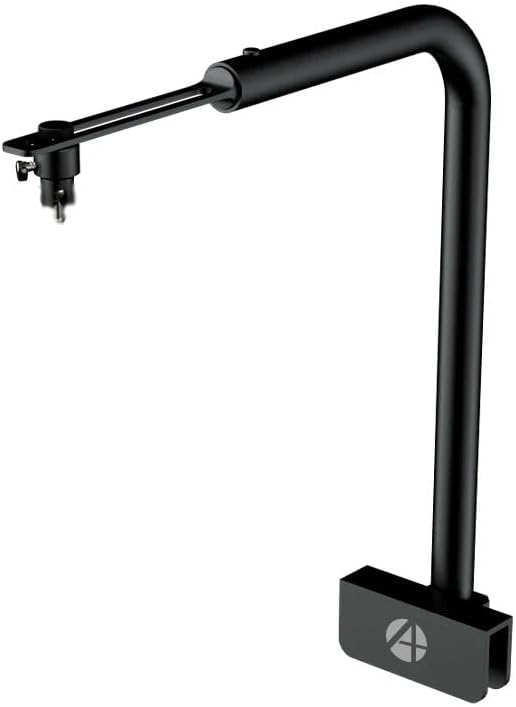 A+ A7 III 100W Full Spectrum Marine LED Reef Light, WiFi App Control, 6-Channel Programmable Timer Dimmer, Dual Lens, High PAR for Saltwater Coral Reef Aquarium (Round Shape Stand)