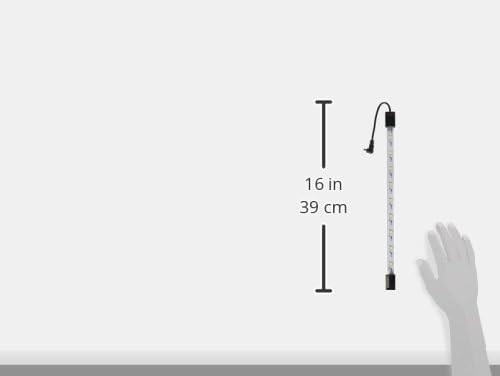 Aqueon LED Aquarium Lamp Replacements, Aquarium Light, White, 20 Inches | Led fish tank light replacement snaps into interchangeable fixtures, strips or hoods; uses 70% less energy than T8