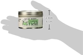 from The Field | Can You Resist Catnip Leaf & Flower | Fresh USA-Grown Premium Catnip in Resealable Tin Can | Natural Catnip for Cats & Kittens, Potent & Eco-Friendly | 1-Ounce