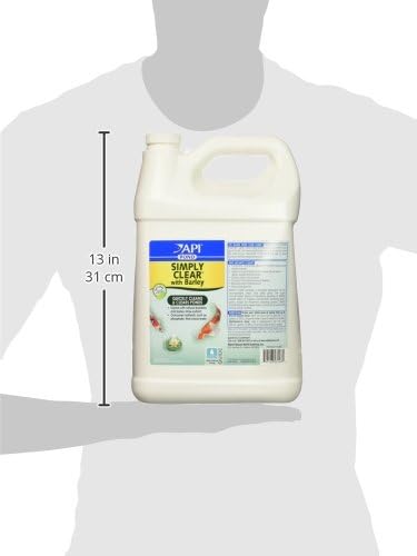 API POND SIMPLY CLEAR Pond Water Clarifier 1-Gallon Bottle