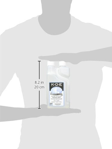 Odorcide K.O.E Kennel Odor Eliminator Concentrate – For Cages, Runs & More – For Home & Kennel w/Safe, Non-Enzymatic Formula (Fresh Scent, 16 oz)