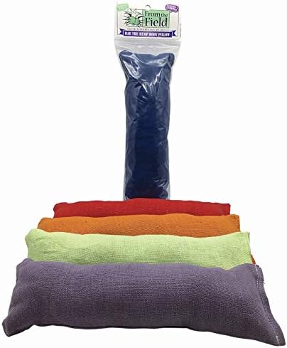 from The Field | Bae The Hemp Body Pillow Cat Toy | USA-Made Kicker Toy with Catnip, Silver Vine & Valerian Root | Durable, Eco-Friendly & Biodegradable | Large 12" for Kicking & Cuddling