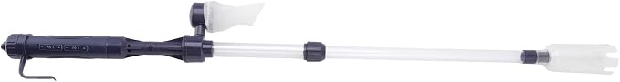 Electric Vacuum Cleaner for Aquariums with Spiral Impeller Design, Battery Operated for Water and Washing, for Wide User Requirements