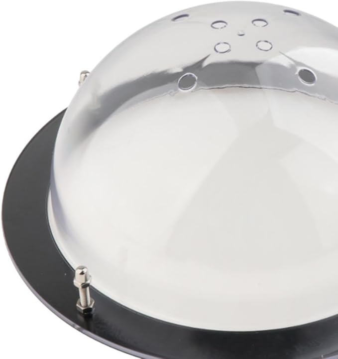 MagiDeal Dog Fence Window Clear Doggie Fence Window 12.4 inch Acrylic View Dome for Patio, Garden, Backyard, Satisfying Curious Pets, Cat House