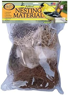 Mac's Wild Bird Nesting Material, Made in The USA - Refill Pack- 1.76 Ounces of Material