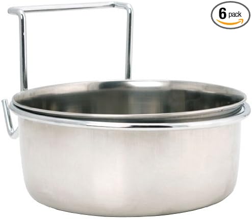 Stainless Steel Pet 20 oz Coop Cup 6 Pack