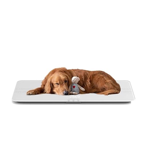 unipaws Digital Pet Scale MAX 220lbs with Bluetooth App, Medium-Small Veterinary Scale for Dogs Cats, Baby Scale with 3 Weighing Modes, Lbs, Kg, St, 27 x 13 Inches LCD Platform Scale