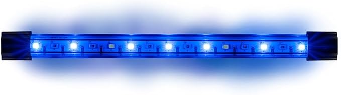 GloFish 8-Inch LED Light Stick for Fish Aquariums Up to 5 Gallons, 1 Count, with White, Blue and Magenta LED Lights
