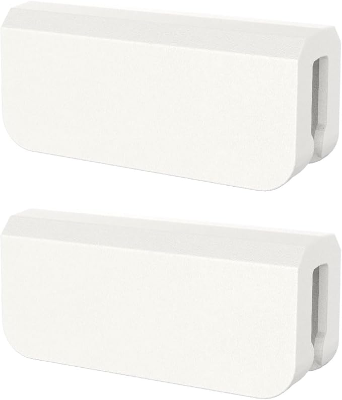Dog Pen Clear Dog Playpen Connector Buckles for LoveTail Dog Pen, Easy to Install and Remove Dog Playpen Attachment,Clear Dog Play Pen Attachment (White, 30.3" H, Two Pairs I)