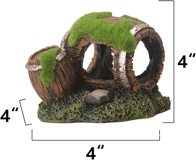 Betta Fish Cave Aquarium Hideout, Aquarium Tank Decor Accessories, Fish Tank Ornament Large
