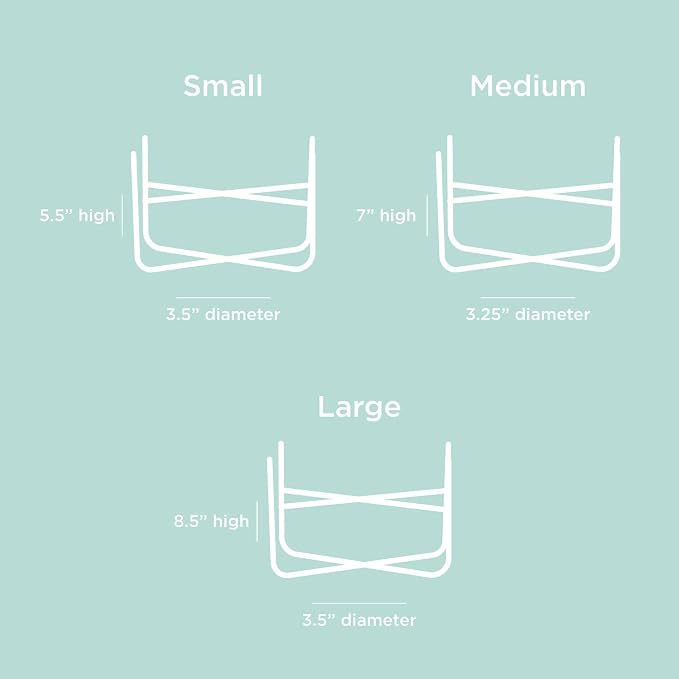 Waggo Simple Solid Dog Bowl and Dog Bowl Stand - Single Iron Stand with Single Ceramic Feeder or Water Bowl (Dolphin, Large)