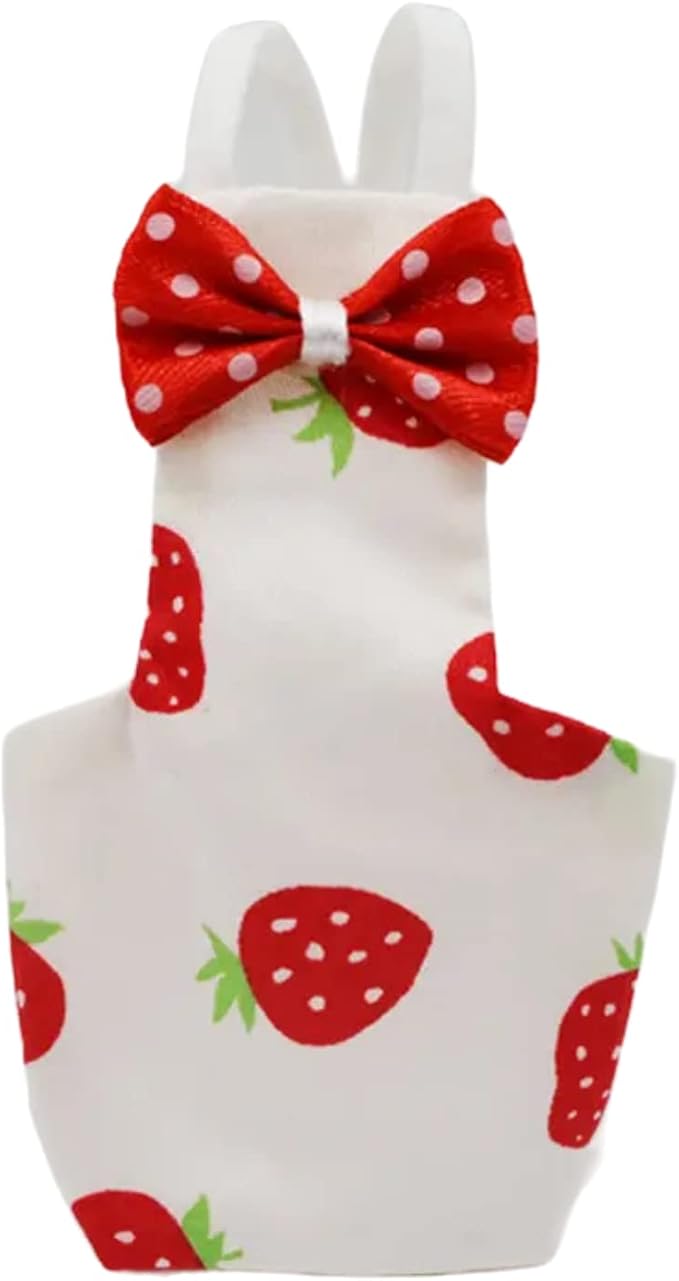 Bird Flight Suits Diapers for Monk Parakeets, Conures, Lovebirds, Cockatiels Flight Suits, Parrot Clothes, Bird Training Nappy Suit Liners Clothes (Small,Red)