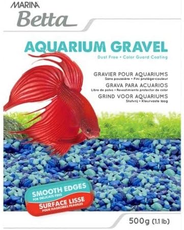 Marina Decorative Gravel, 1 lb, Blue, 12389 (Pack of 2)