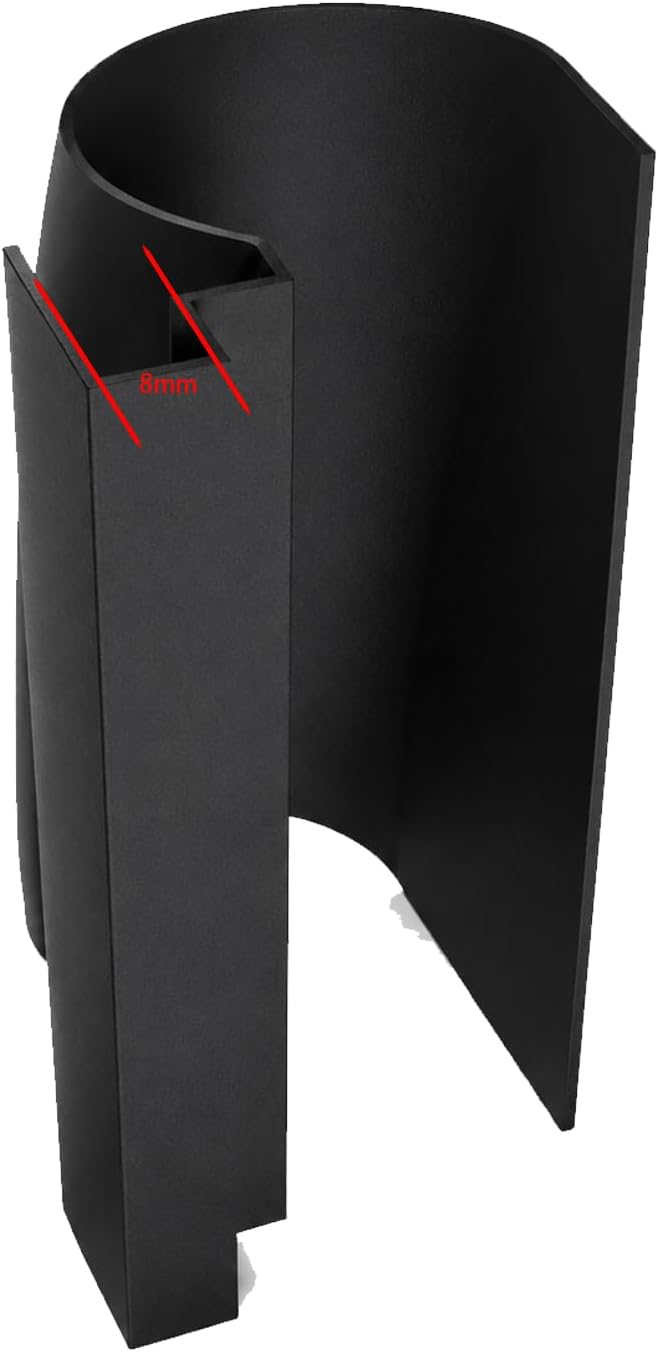 Aquarium HOB Filter Baffle,Hang On Back Water Flow Deflector, Side Outlet Silencer for Fish Tank Filter,Suitable for Fish Tank Width 8mm
