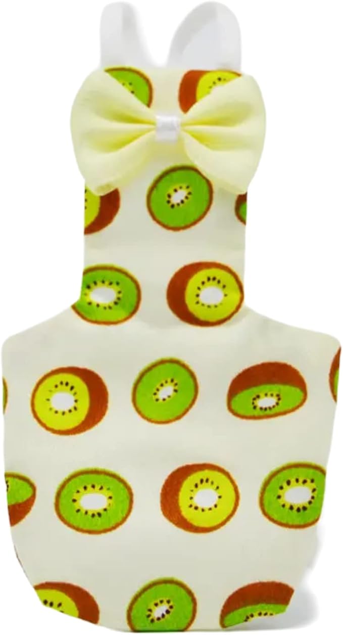 Bird Flight Suits Diapers for Monk Parakeets, Conures, Lovebirds, Cockatiels Flight Suits, Parrot Clothes, Bird Training Nappy Suit Liners Clothes (X-Small,Green)