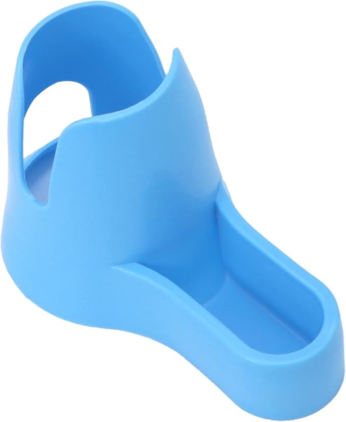 3 in 1 Hamster Hanging Water Bottle Pet Auto Dispenser with Base for Dwarf Hamster Mouse Rat Hedgehog (125ML, Blue)