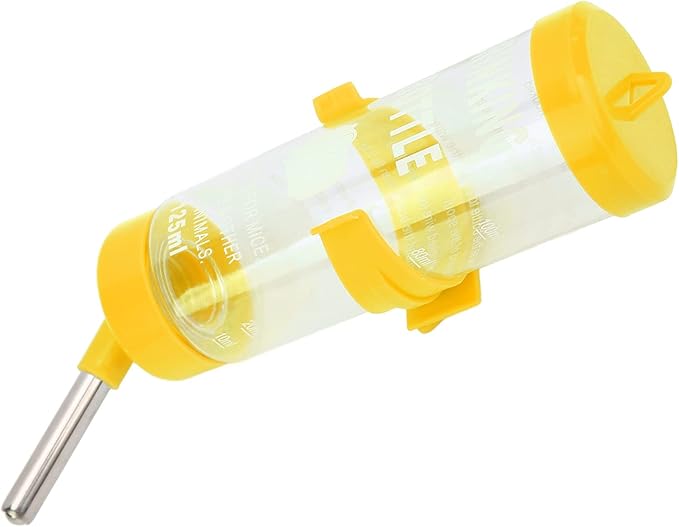 Automatic No Drip Small Animal Water Bottle, Water Dispenser for Hamster, Gerbil, Rat, Chinchilla, Guinea Pig, Rabbit