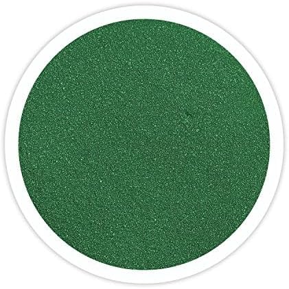 Sandsational Sparkle Hunter Green (Holly) Unity Sand, 2 LB (32 oz), Dark Green Colored Sand for Weddings, Vase Filler, Home Decor, Crafts, Terrariums, and More