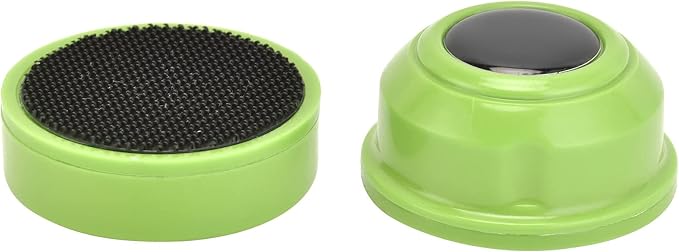 Tyenaza Aquarium Magnetic Cleaner, Fish Tank Brush Aquarium Algae Scraper Glass Cleaning Brush Scrubber(Green)