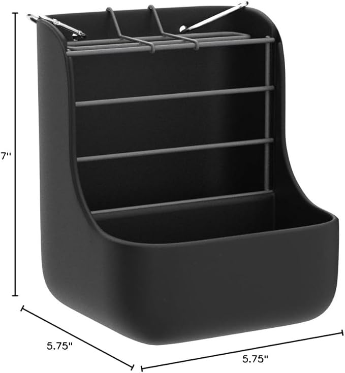 Kaytee Hay & Food Bin Feeder with Quick Locks for Pet Rabbits, Chinchillas, Guinea Pigs and Other Small Animals (Pack of 2)