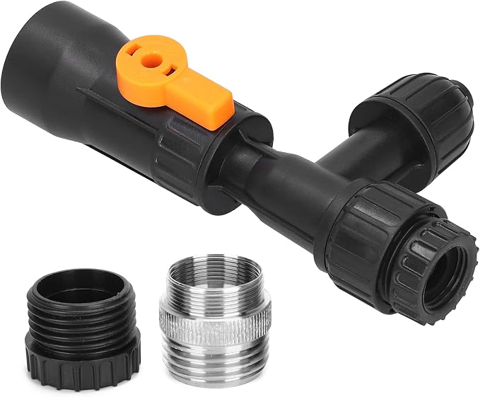 Aquarium Water Changer Fish Tank Gravel Vacuum Siphon Replacement | Aquarium Gravel Cleaner Replacement Part with 3 Tab Connector Faucet Adapter