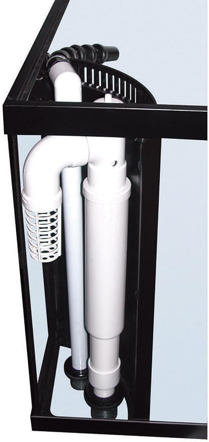 Aqueon Fish Tank Overflow Accessory Kit for Aquarium Systems | Fish tank accessories for MegaFlow and corner overflow, press-fits standard 1-inch bulkhead