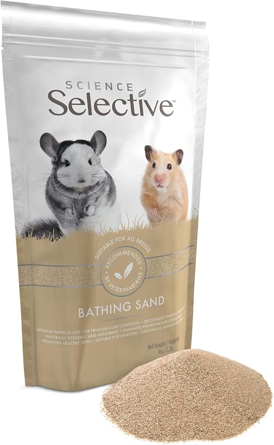 Supreme Petfoods Science Selective Bathing Sand for Hamsters, Gerbils, Chinchillas & Degus