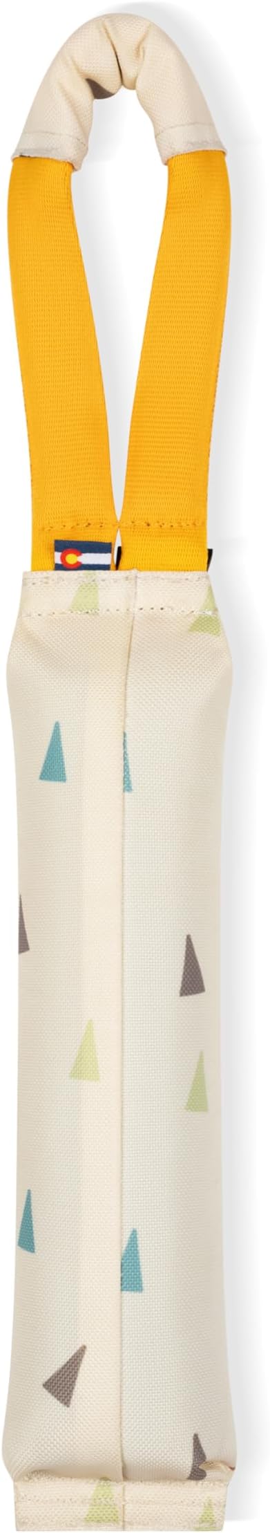 OllyDog Tugger | Dog Tug Toy for Tug of War & Training | Durable Bite Pillow | Eco-Friendly Recycled | Handle | Medium Large Dogs (Terrazzo)