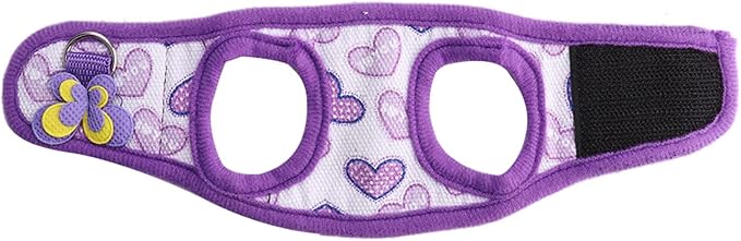 LIZEALUCKY Pack of 2 Small Pet Harness with Bowknot and Bell Decor, No Pull Comfort Padded Vest Guinea Pig Striped Harness and Leash Set for Ferret, Rats, Iguana, Hamster, Bearded Dragon
