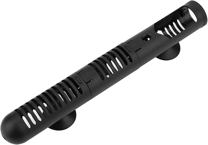 GOTOTOP Fish Heater Protective Case, Aquarium Fish Heater Protective Case Detachable Designed Cover with Suction Cups(No. 2 Protective Sleeve 30.55 cm Long)