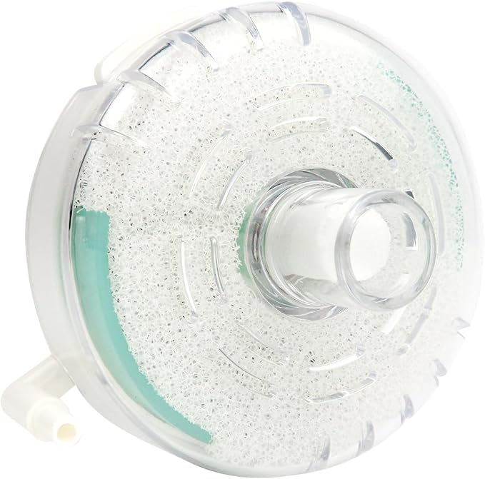 Small Aquarium Sponge Filter, Small Fish Tank Filter & Mini Submersible Fish Filter Built-in Air Bubble Stone and Bio Sponge for Fish Tanks up to 5-20 Gallon (Air Pump Not Included)
