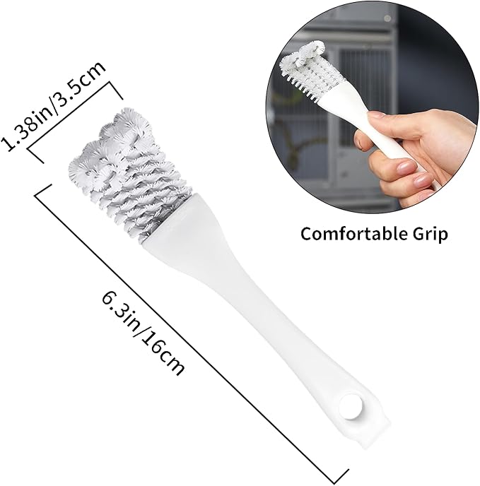 Bird Cage Cleaner with Long Handle & Shovel – Hard Bristles Easy Bird Droppings Removal Brush for Parrot & Pet Cages & Bird Perch – Durable Bird Cage Cleaning Tool & Accessory (1)