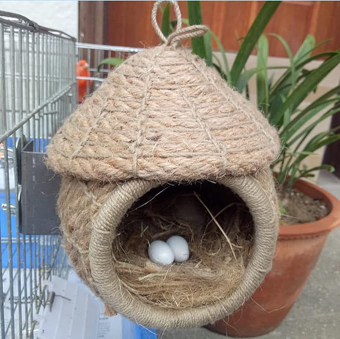 1.4 Oz Natural Bird Nesting Materials, Bird Nest Bedding Material, Great for Nest Building for Bird Small Animals