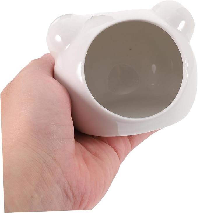 Ceramic Hamster Hideout Nest Cooling Small Pet House Safe Shelter for Hamsters Chinchillas and Guinea Pigs Private Resting Hideaway