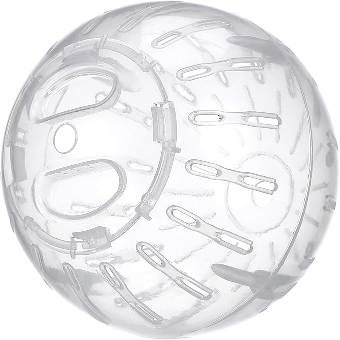 ibasenice Mini Hamster Running Ball Exercise Toy for Small Pets 3.93In Detachable Safe Ventilated Hamster Toy for Active Play and Healthy Exercise