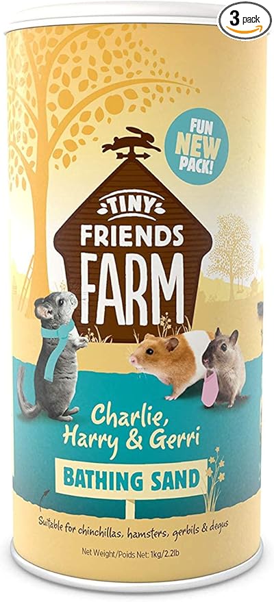 Supreme Pet Foods Chinchilla Bath Sand 52.8 oz - Pack of 3
