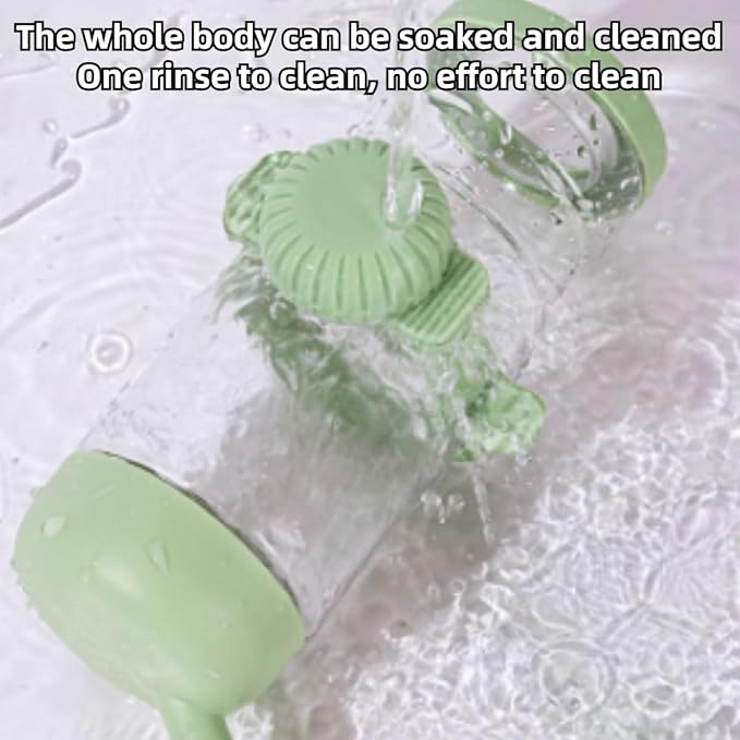 No-Drip Small Animal Water Bottle for Cage Guinea Pigs, Hamsters, Bunnies, Ferrets, Squirrels, Hedgehogs, Chinchillas, Rabbits, Kitten, Kitty, Dogs, Cats (Green,L)