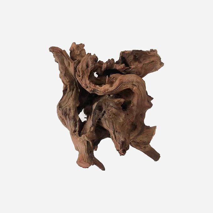 Natural Driftwood for Aquarium Decor, L12.2×W9.84×H11.02 Inches Large Drift Wood Decorations for Reptile Hide, Fish Tank, Optional Shapes