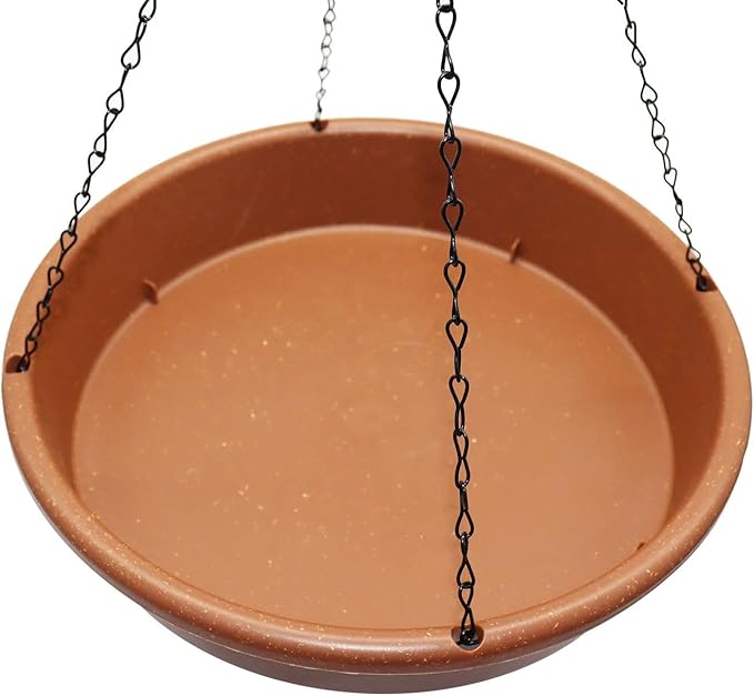 Bird Bath for Garden Hanging,Hanging Bird Bath Water Feeder,Bird Bath Outdoor for Parrot,Bird Baths for Outdoors,Birds Bath Accessories