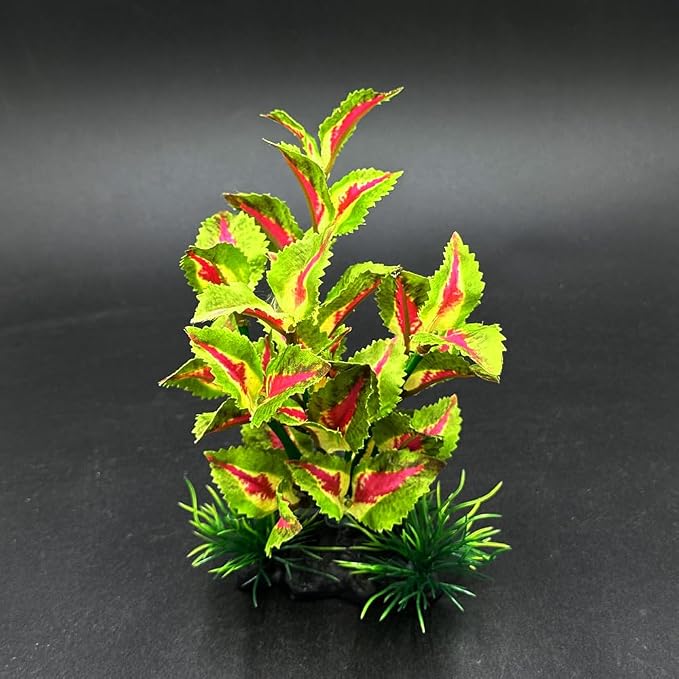 2pcs Set Aquarium Decor Plants Betta Fish Tank Decorations Soft Silk Artificial Plant Goldfish Waterscape Fish Hides Snake Tank/Reptiles Plants