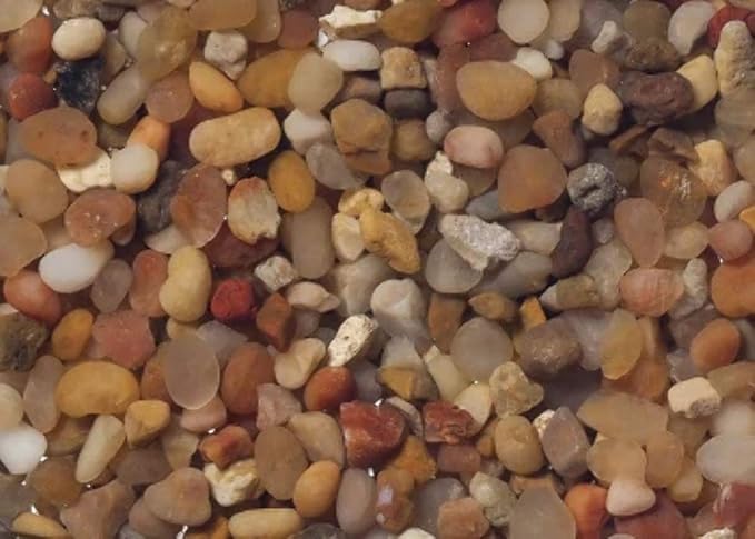 Carib Sea ACS00877 Gemstone Creek Gravel for Aquarium, 50-Pound