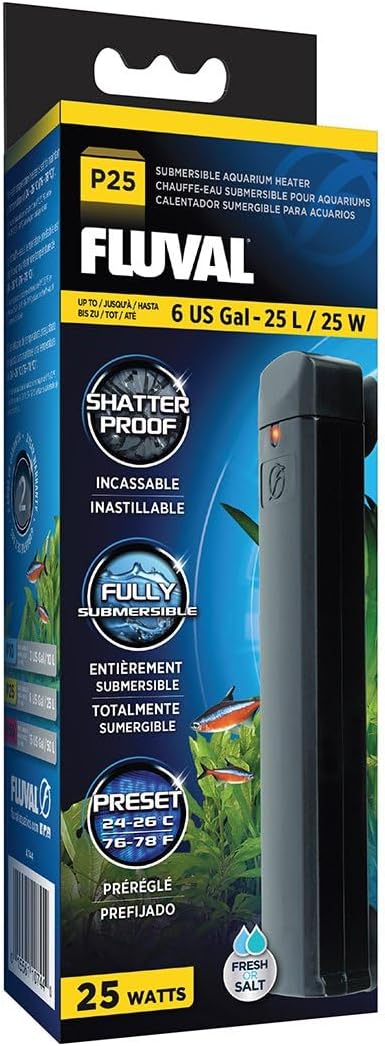 Fluval P25 Submersible Aquarium Heater