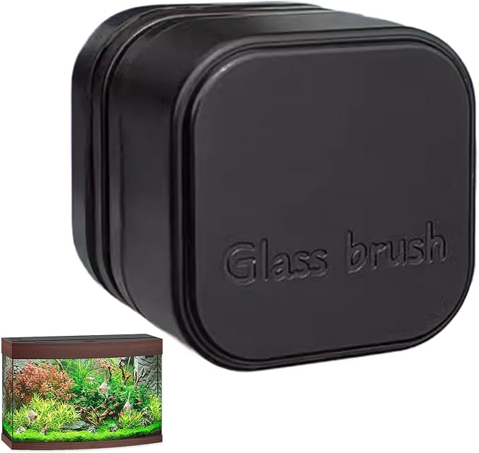 Fish Tank Magnetic Glass Cleaner Magnetic Scrubber Pads Fish Tank Cleaner | Scrubber Aquarium Cleaning Tool Remover Supplies for Reef, Terrarium, Goldfishes, Turtle
