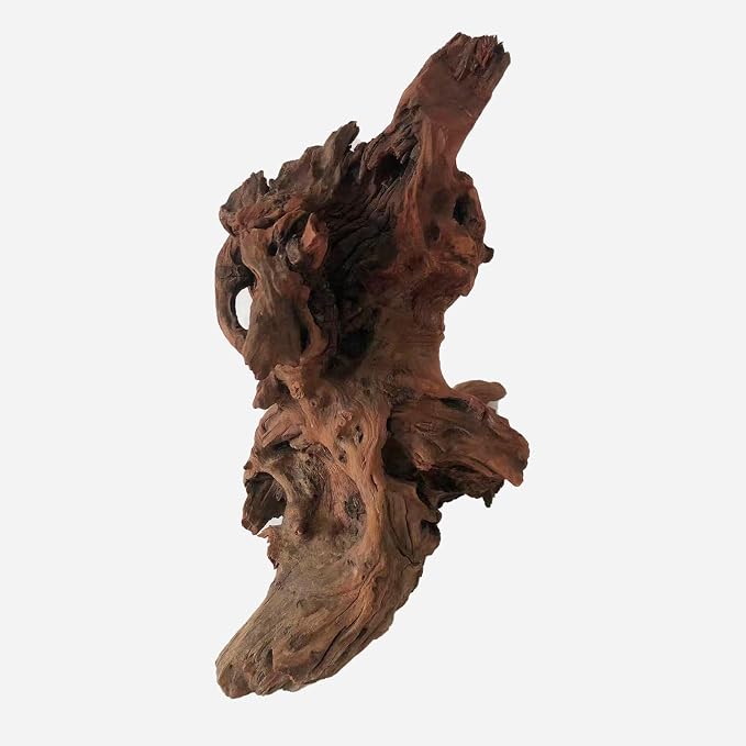 Natural Driftwood for Aquarium Decor, L15.75×W7.87×H13.78 Inches Large Drift Wood Decorations for Reptile Hide, Fish Tank, Optional Shapes