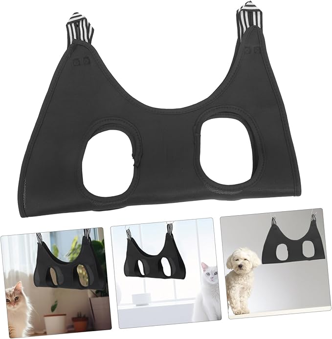 BESPORTBLE Pet Grooming Hammock for Cats Dogs Sling for Nail Trimming Space-Saving Design Comfortable Pet Hammock for Animals Material
