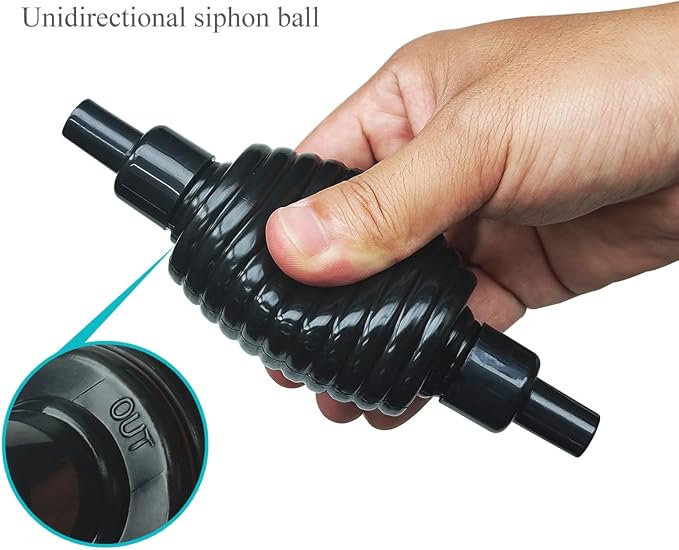 Laifoo Aquarium Siphon Ball for 5ft, 7ft, 25ft
