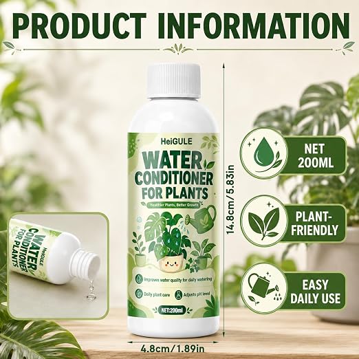 Tap Water Conditioner for Plants, Promotes Plant Nutrient Absorption, 6.7OZ | Suitable for Houseplants, Hydroponics, Aquariums, Designed Specifically for Hydroponics, Enhancing Aesthetics