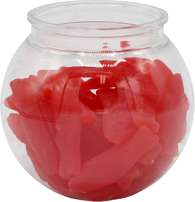 Creative Hobbies® 16 oz Clear Plastic Fish Bowls - 4 Inch (100 mm) Shatterproof Ivy Bowls for Carnival Games, Drinks, Candy & More - Pack of 12 (Pack of 2)